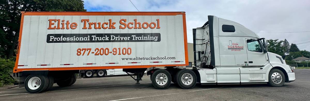 image of elite truck school semi truck